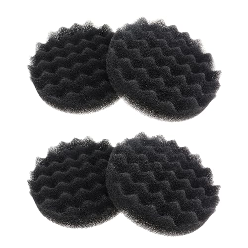 4PCS Foam Pad Canister Filter Pad Wave Filter Sponge Fish Tank for Fx4 FX5 FX6 Aquarium Filter Sponge Replacement Black