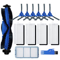 SONGRUI Replacement Parts for eufy robovac 11S, 12, 15T, 15C, 25C, 30, 30C, 35C Slim Carpet Robotic Vacuum Cleaner Hepa Filter Pre-filter Roller Brush Spin Side Brushes Attachment (with Pre-Filter) - style: with Pre-Filter
