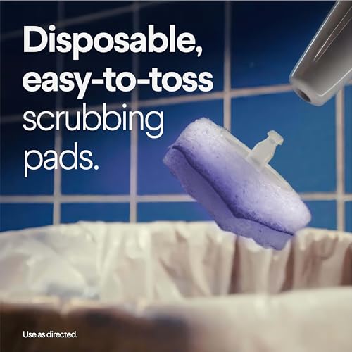 CLOROX Scentiva ToiletWand Toilet Cleaner Refills, Toilet brush, Lavender and Jasmine, 10 Count