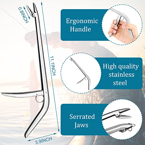 Sosation 134 Pcs Fishing Tool Kit Fishing Gear and Equipment Fishing Pliers Kit Fish Hook Remover Tool Fishing Lip Gripper Set Fishing Lures Baits Tackle Accessories (Blue, Cute Style)