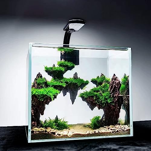 Allcolor Fish Tank Decor Rocks.Aquarium Decoration Model.Easy Superior Aquascape (Elf Island) - style: Elf Island