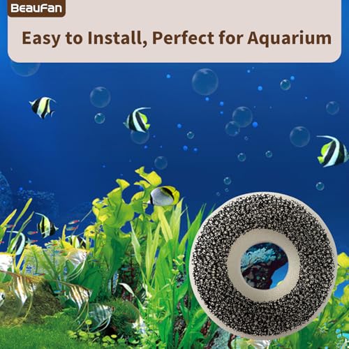 Compatiable Foam and Carbon Rings Set Replacement for All Biorb Aquariums, Carbon Filter* 10 Pack, Foam Filter*10 Pack, Air Stone*6 Pack - size: 26 PCS