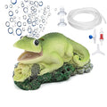 Aquarium Air Bubbler Decorations,Air Bubbler Decor Ornament for Fish Tank (Lizard)