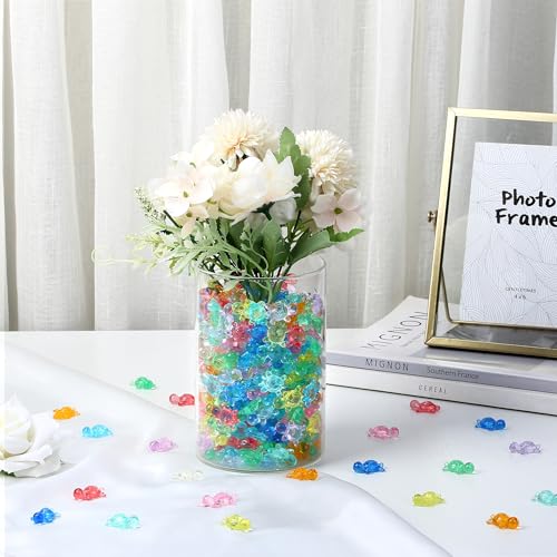 200PCS Mini Resin Turtles Animals Little Figures Bulk to Hide Tiny Plastic Miniature Turtles for Easter Egg Fairy Garden Micro Landscape Aquarium DIY Craft Decor Vase Filler Gifts Party Favors - size: Turtle (200PCS)