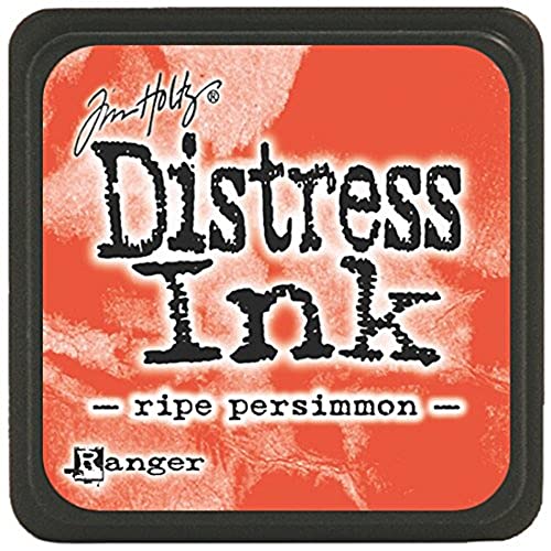Ranger DMINI-40118 Tim Holtz Distress Ink Pads, Mini, Ripe Persimmon - color: Ripe Persimmon