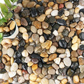 18-lb Bulk Bag Pebbles for Plants 1-1.5 ” Aquarium Gravel River Rocks Garden Outdoor Decorative Stones