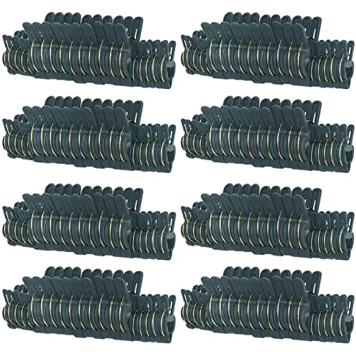 Fasmov 160 Piece Efficient Gardening Plant & Flower Spring Clips - for Supporting or Straightening Plant Stems, Stalks, and Vines
