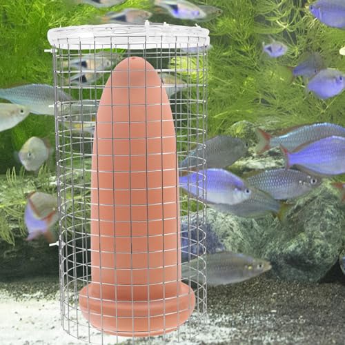 Fish Spawning Bucket Set Breeding Cone for Aquarium Shrimp Breeding Bucket for Decoration Sturdy Spawning Cone Easy Cleaning Features