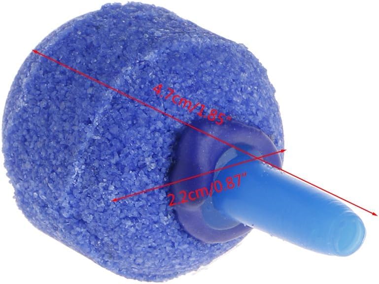 Blue Ball Shape Airstones, Air Bubble Increaser for Aquarium Fish Tank Oxygen Adjustable Stone Ball Air Pump Accessory Aquarium Pumps and Filters