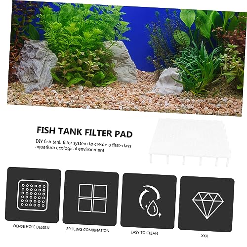 Abaodam 10Pcs Aquarium Bottom Plates Versatile Isolation Divider System for Fish Tanks Efficient Water Permeability for Breeding Fish Aquarium