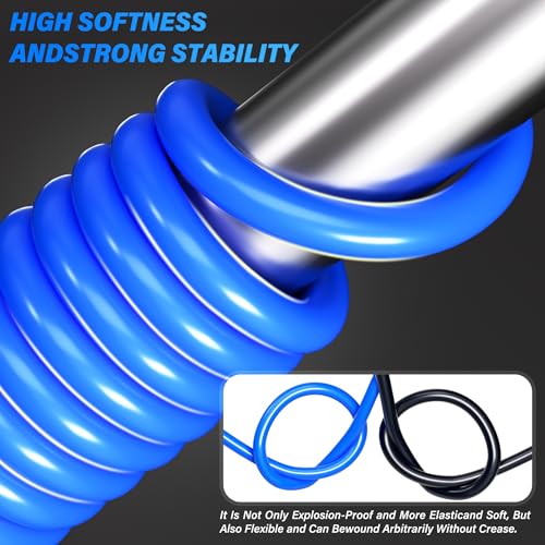 TAILONZ PNEUMATIC Blue 4mm or 5/32 inch OD 2.5mm ID Polyurethane PU Air Hose Pipe Tube Kit 10 Meter 32.8ft - color: Blue, size: 4mm OD/32.8ft/10m