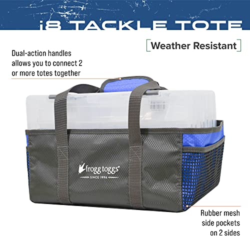 FROGG TOGGS Fishing Tray Tote, Secures Organizes and Protects Tackle Trays - color: Blue