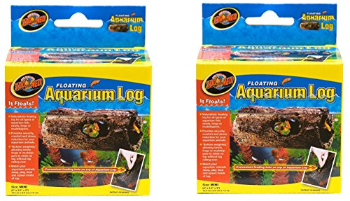 Zoo Med (2 Pack) Floating Aquarium Logs, Mini
