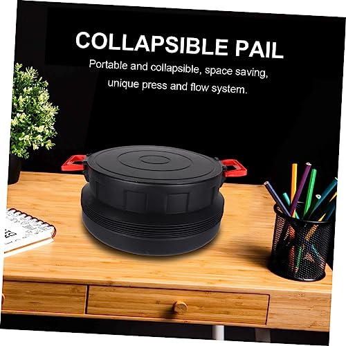 GLEAVI 1Pc Collapsible Water Bucket Multifunctional Clutter Storage for Fishing Camping and Car Washing Safe Leak and Space Saving Design Versatile Use as Fish Tank Storage Box