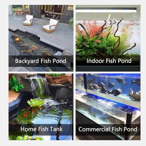 Aquarium Filter | 3-Tier Heavy Duty Water Cycle Box - Clean Water Trickle Turnover Box | for Filtration Circulation Cleaning Indoor Outdoor Home