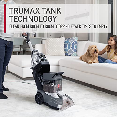 Hoover Powerscrub XL Pet Carpet Cleaner Machine, Upright Shampooer, FH68050, Black - style: PowerScrub XL