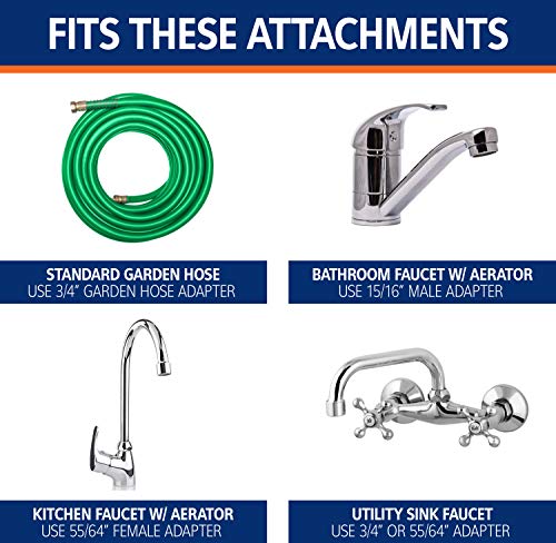 Aqueon Aquarium Water Changer Faucet Adapter