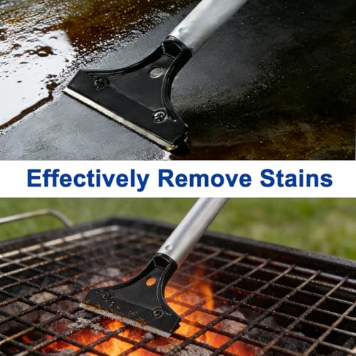 CELOX Grill Scraper, Heavy Duty Flat Top BBQ Grill Scraper for Cleaning