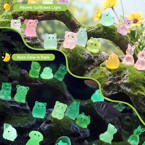 220pcs Mini Resin Animals - Resin Animals Mystery Bags,Individually Wrapped Blind Bags Tiny Animal Figurines for Dollhouse, Fairy Garden, Aquarium, Party Favors & DIY Craft Decor - size: 220pcs