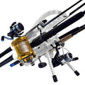 Rod-Runner Fishing Rod Carrier | Pro 5 Portable Rod Rack - color: White