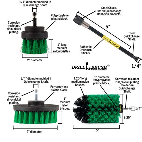 Kitchen Cleaning Supplies with Long Reach Extension - Oven Scrubbing Complete Kit - Microwave Cleaning Tools - Countertop Scrubber Brush Set - Fridge Cleaner and Scrubbing Tools - Kitchen Sink Brush - color: Medium-green