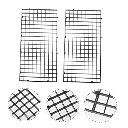 10pcs Aquarium Grid Divider Tray Isolation Panels for Fish Tanks Easy to Cut and Splice for Breeding and Separation of Fish