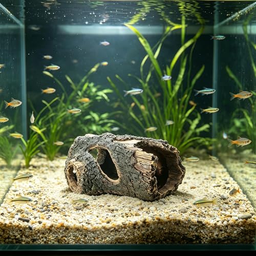 Aquarium Decorations Fish Tank Decor Betta Cave Accessories Ornament for for Fish Shrimp Reptiles to Play Hide Rest Breed, Small - size: Small