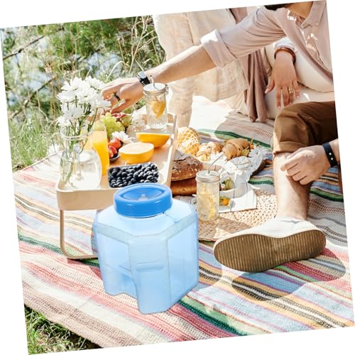 1pc Portable Water Storage Bucket Outdoor Camping Water Container Solid Handle for Hiking Fishing and Home Use Versatile Liquid Jug for Drinking
