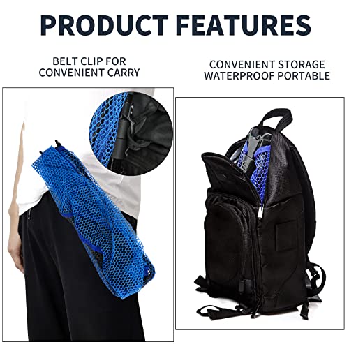 SANLIKE Fishing Net Folding Landing Net with Extra Long Telescoping Pole Handle, 37-98.4inch Rubber Coated Fishing Net for Easy Catch Release, Fish Net for Kids and Adults, 98.4"/ 71"/ 50.4"/ 43"/ 37" - size: 39.3-70.8"