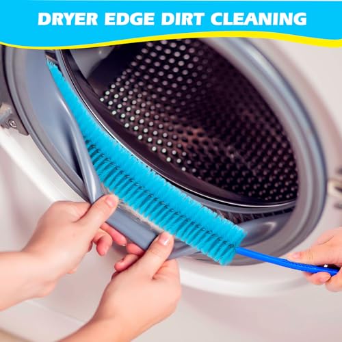 Dryer Vent Cleaner Brush, Lint Remover&Drain Snake for Trap Filter Cleaning | Flexible Long Cleaning Brush for Dryer Vent Lint Removal, Drain Snake Unclogger and Trap Filter Deep Cleaner Kit