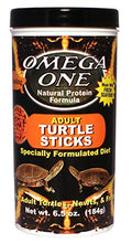 Omega One Adult Turtle Sticks Specially Formulated Diet, 6.5 Ounces Per Container