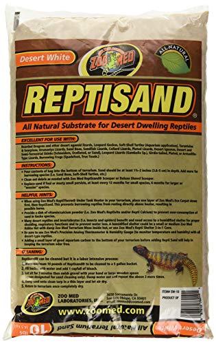 Zoo Med ReptiSand®, Desert White, 10 Pounds (Pack of 2) - size: 10 lb (Pack of 2)