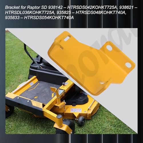 2 Pack 552564 RS Rear Bracket (Right) - 125255 Transmission Hydro Bracket Part for Hustler Raptor SD/SDX Lawn Mower 936476 936484 936484 938548 938555 939256, Perfect Replacement Parts