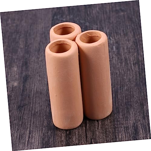 Happyyami Aquatic Plants Moss Tube Cultivating Container Ceramic Mineral Holder for Fish Tank Decoration and Aquatic Plant Growth