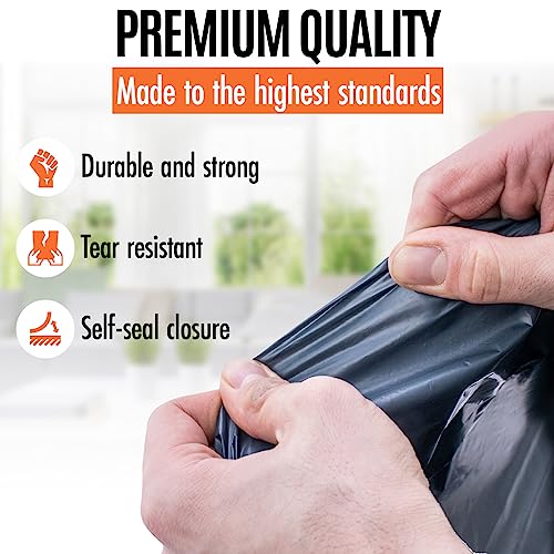 Large Shipping Bags | 24 x 36| Jumbo Poly Mailers for clothes | Strong Thick Mailing Bags with Self Adhesive | Self Sealing Shipping Envelopes - size: 24x36 - 5 Bags