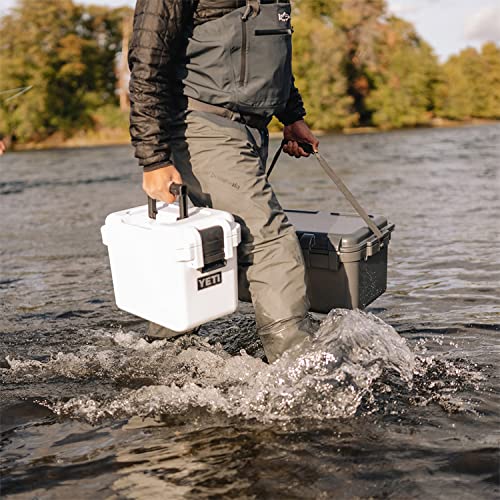 YETI LoadOut GoBox Collection, Divided Waterproof Cargo Case, Dry Box, Camera Case, Fishing Tackle Box - color: King Crab, size: GoBox 15