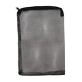 Aquarium Filter Media Bags, Fine Mesh Filter Bags, Mesh Zipper Bags for Activated Carbon Resin Filters, Reusable Fish Tank Filter Bag, 11.8 x 7.8 Inch, Black