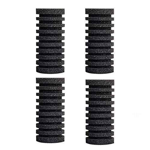hygger Pack of 4 Replacement Sponges for Aquarium Double Sponge Filter (S) - size: Sponge S