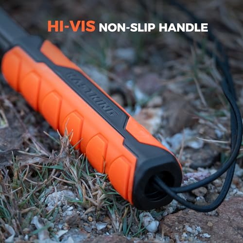 KastKing Titanet Fishing Net, Durable Aluminum Handle, Non-Slip Hi-Vis Grip, Compact Bag & Lanyard, Ideal for Kayak, Lake, Fly, or River Fishing, 2 Net Options - size: 32" Total Length (Fixed Handle), style: Pvc Net