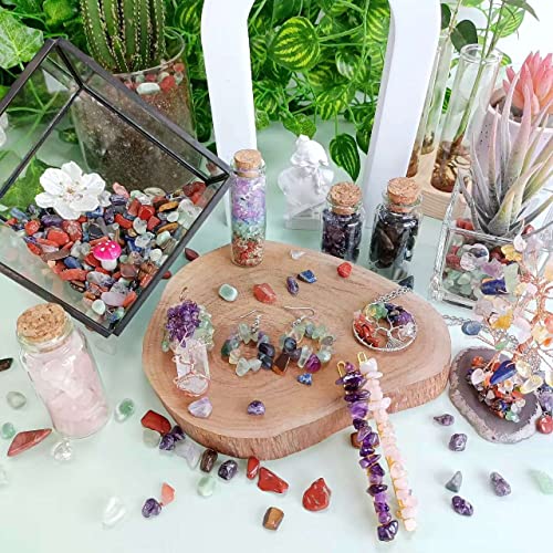 LAIDANLA Howlite Crushed Stone Crystal Chips Bulk Natural Gemstones Healing Reiki Crystals Mini Quartz Vase Filler Aquarium Gravel 100g - color: Howlite, size: 0.22 Pound-（0.2"-0.28"）