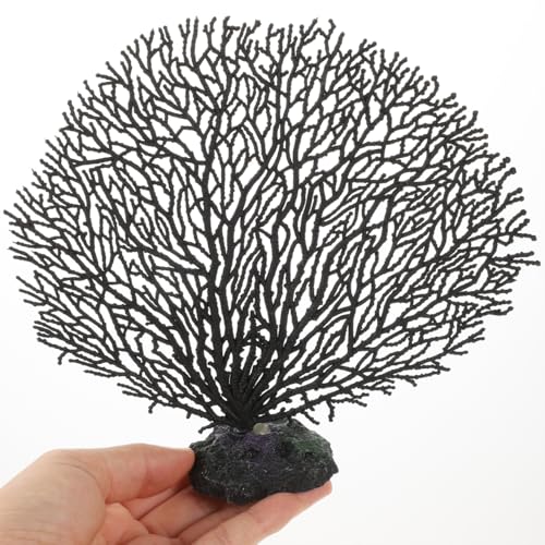 balacoo Faux Coral Decor for Aquarium Fish Tank Delicate Artificial Coral Plant 7.08In Desktop Tank Plant for Home and Office Landscape Decoration