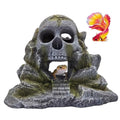 Aquarium Decoration, Crawler Box, Hidden cave, Fish Tank Decoration Accessories, Amphibians, Fighting Fish, Shrimp, Lizards, Leopards, Geckos, Hiding and Playing in Their habitats