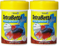 Tetra TetraBetta Plus Floating Mini Pellets, Fish Food with Natural Color Enhancer, 1.2 Ounces (Pack of 2) - size: 1.2 Ounce (Pack of 2), style: Mini Pellets