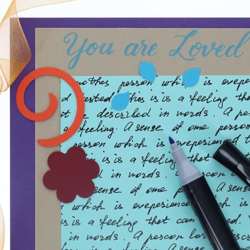 Accent Design Paper Accents Cardstock Stash Builder, Riviera, 12"x12", 65lb, 25pc - Vibrant Card Stock for Crafts, Colored Cardstock Paper, and Assorted Paper Colors - color: Rivera UPC