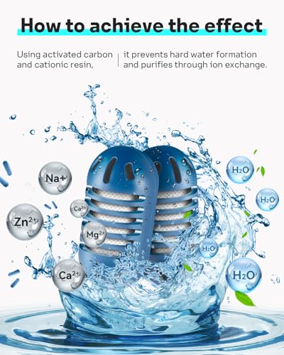 Leemone Demineralization Cartridge Compatible with HoMedics Ultrasonic Humidifiers, 20 Pack Humidifier Filter Replacements, Purifies Water, Filters Mineral Deposits - color: 20p-navy Blue