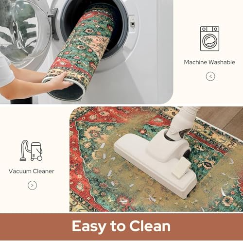 Daisy Flower Pink Floor Mat Bathroom Decor Kitchen Mat Home Decor Bathroom Rug Danish Pastel Non-Slip Rugs Front Indoor Doormat Floor Mat Easy Clean Shoe Scraper Patio Lawn 16x24 Inch - color: Color 5, size: 16*24inch
