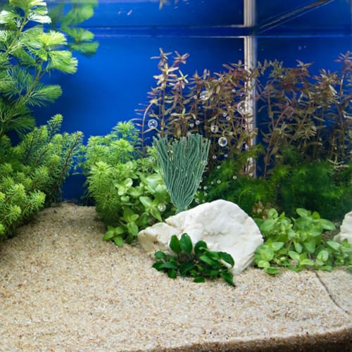 UKCOCO 10pcs Aquarium Spawning Mops for Fish and Shrimp Breeding Floating Decorative Grass for Aquarium, Lightweight Breeding Resting Grass Enhances Tank Aesthetics for Christmas Daily Decor