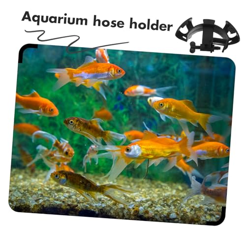 Yardwe 2Pcs Aquarium Hose Mounting Clip Plastic Water Pipe Holder for Fish Tank Turtle Tank Easy Installation Stable Secure Design for Hose Versatile Use Homes Offices Pet
