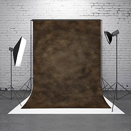 6x9ft Dark Brown Mottled Texture Photography Backdrop for Portrait Photo Studio Prop Abstract Background for Photographyer - color: TT-S0312, size: 6x9ft