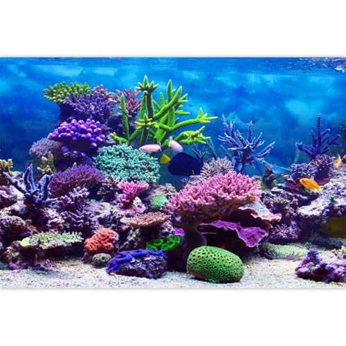 Under The Sea Backdrop Ocean Under Water Banner 6x6ft (180x180cm) Vinyl Blue Material for Interior Decor, Baby Shower, Birthday Party - color: Purplish Blue, size: 6x6ft (180x180cm)